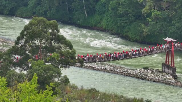 Dujiangyan Water Conservancy Project in Sichuan, China,