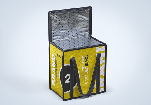 Isolated Food Bag Mockup