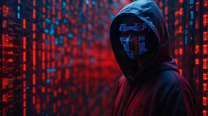 masked hacker The idea of cybercrime includes credit card fraud, money laundering, botnets, cybercrime networks, cyber extortion, and hacking for profit.


