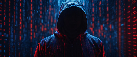 disguised hacker Cybercrime concept: Data theft, cyber forensics, dark web, phishing, cyberbullying, cyberstalking, cyberheists, cybertools, cyberheists, cyberbullying, cyberstalking, cyberbullying, c