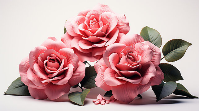 bouquet of roses HD 8K wallpaper Stock Photographic Image 