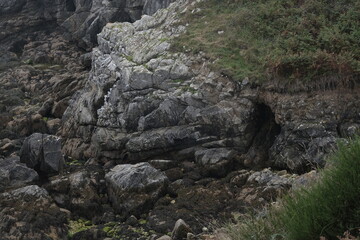 What an island tour can offer in terms of rocky landscape variety. Bretagne (West of the country); focusing on eroded rocky formations.