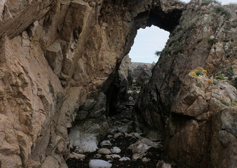 What an island tour can offer in terms of rocky landscape variety. Bretagne (West of the country); focusing on eroded rocky formations.