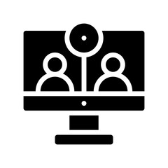 videocall glyph icon