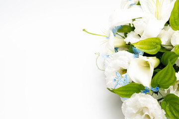 ウェディングブーケ（白）