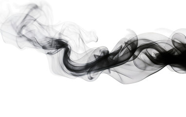 Fototapeta premium Gloomy Haze Darkened Smokes Obscurity on a White or Clear Surface PNG Transparent Background