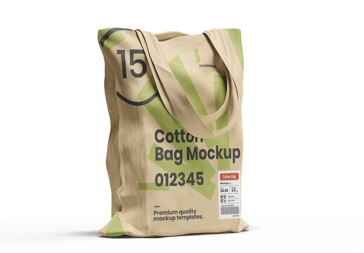 Fabric Shopping Bag Mockup