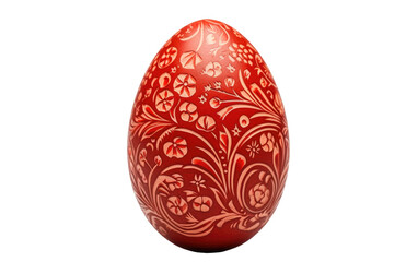 Artful Eggs Handmade Easter Elegance on a White or Clear Surface PNG Transparent Background