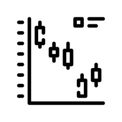 stock market line icon