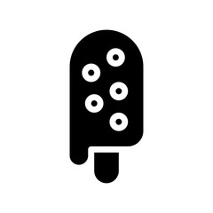 ice cream glyph icon