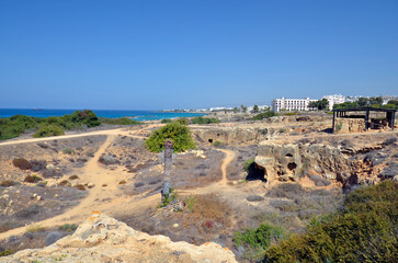 Cyprus Republic, Paphos, Tomb of the Kings