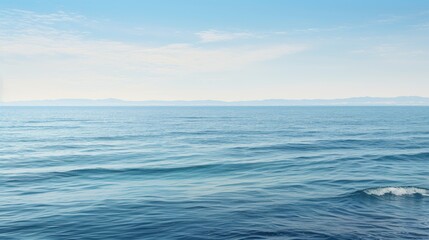 Fototapeta premium Adriatic Sea waves.. Generative AI