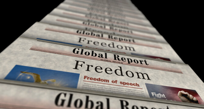 Freedom newspaper printing media