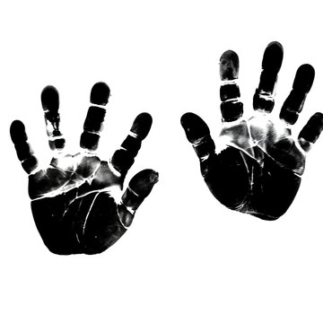 a pair of baby hands