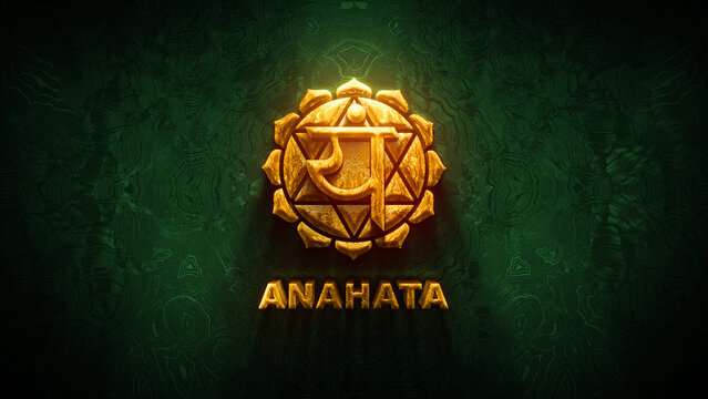 Anahata chakra Illustration, Les Sept Chakras, spiritual practices and meditation