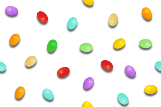 Colored Jelly Beans - Powered by Adobe