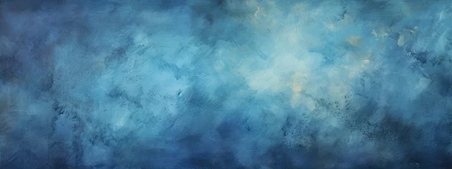 Poster abstract painting background texture with dark indigo © paisorn