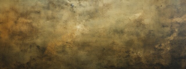 Obraz na płótnie Canvas abstract painting background texture with dark khaki