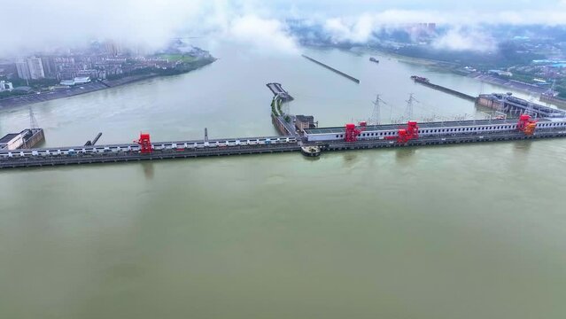 Three Gorges Hydropower Station,