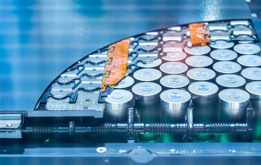 Lithium-ion High-voltage Battery Component for Electric Vehicle or Hybrid Car