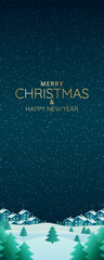 Fototapeta na wymiar Christmas and New Year. Christmas card.