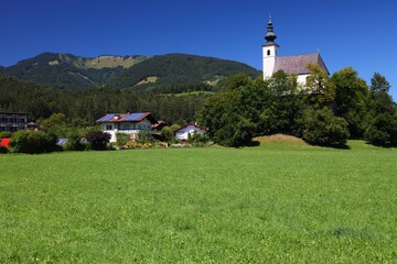 Village church in Salzburg State, Austria