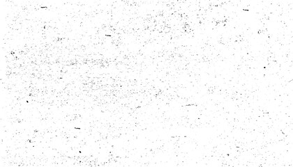Black grainy texture isolated on white background. Dust overlay. Dark noise granules. Vector design elements, illustration