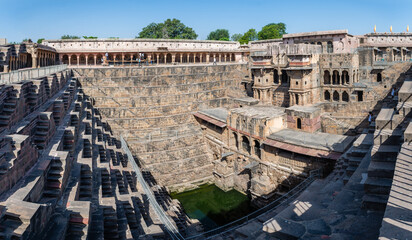 baori stepwells in jaipur city, india