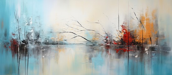 Art painting on canvas abstract background with texture