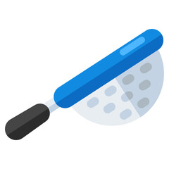 An icon design of strainer, kitchen utensil 