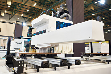 CNC machining center woodworking industrial