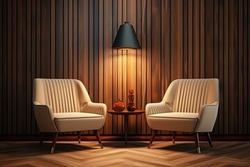 The stylish boho compostion at living room interior