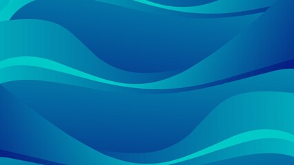 Gradient background from bright blue to dark blue. With high resolution