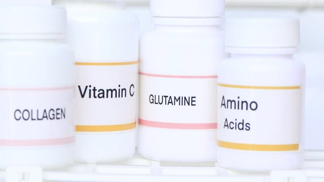Amino Acids, Vitamin C, COLLAGEN in a bottle, Food supplements for health, Health and beauty product
