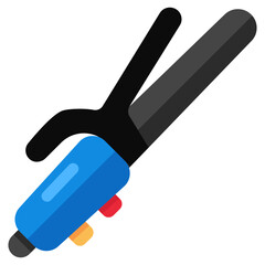 Perfect design icon of hair curler 
