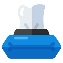 A perfect design icon of tissue box 