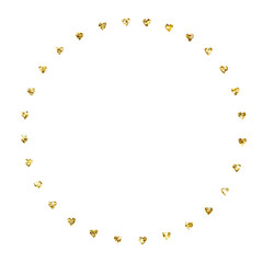  sparkle twinkle splatter gold glitter border frame random luxury sparkling confetti light effect for christmas birthday decoration	