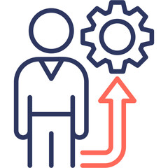 Obraz premium Personal Development Icon