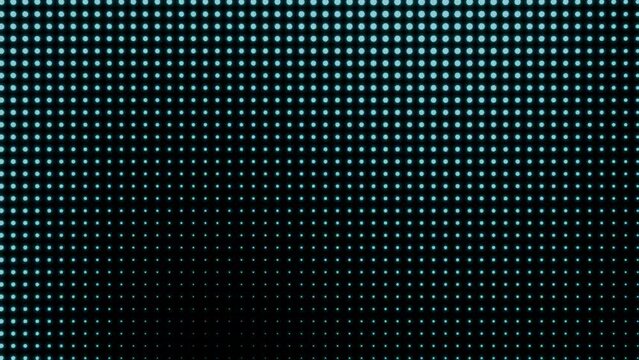 A lot of small dots move from side to side. Background with moving abstract objects.