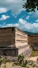 Fototapeta na wymiar Ruinas Mitla Oaxaca