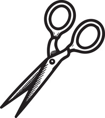 vector illustration of scissors