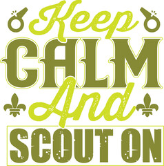 Keep calm and scout on