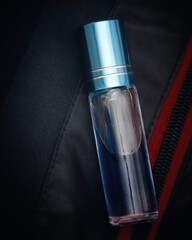 Blue perfume bottle for businessmen
