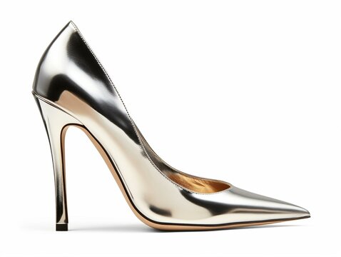 A pair of trendy and sleek metallic. Generated with AI Technology