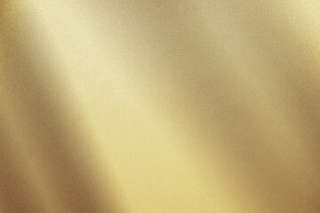Light pale brown yellow silk satin. Gradient. Dusty gold color. Golden luxury elegant beauty premium abstract background. Shiny, shimmer. Curtain. Drapery. Fabric, cloth texture. Christmas, birthday. - obrazy, fototapety, plakaty