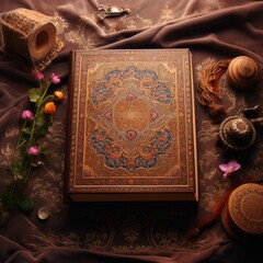 Al Quran Holy Book of Islam,Animated Gif Style 3D