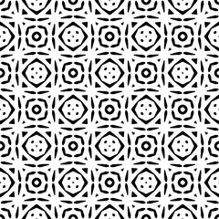 White background with black pattern. Seamless texture for fashion, textile design,  on wall paper, wrapping paper, fabrics and home decor. Simple repeat pattern.