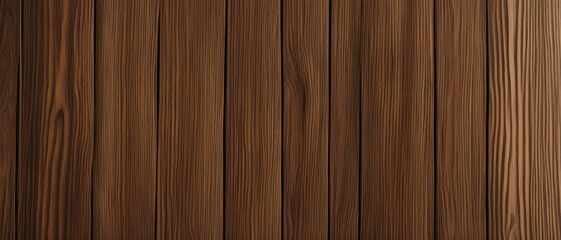 Naklejka premium A wall of wooden planks with a large texture.
