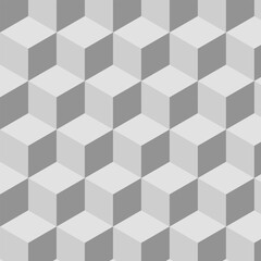 Vector seamless pattern. Modern stylish texture. 
Repeating geometric tiles with rhombuses