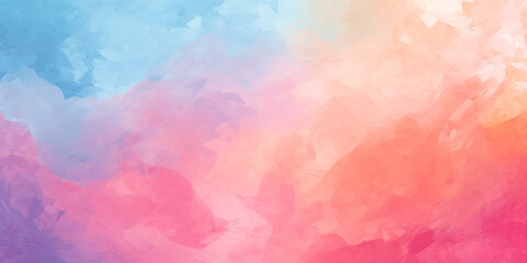 abstract rainbow banner watercolor background 6K wallpaper - obrazy, fototapety, plakaty